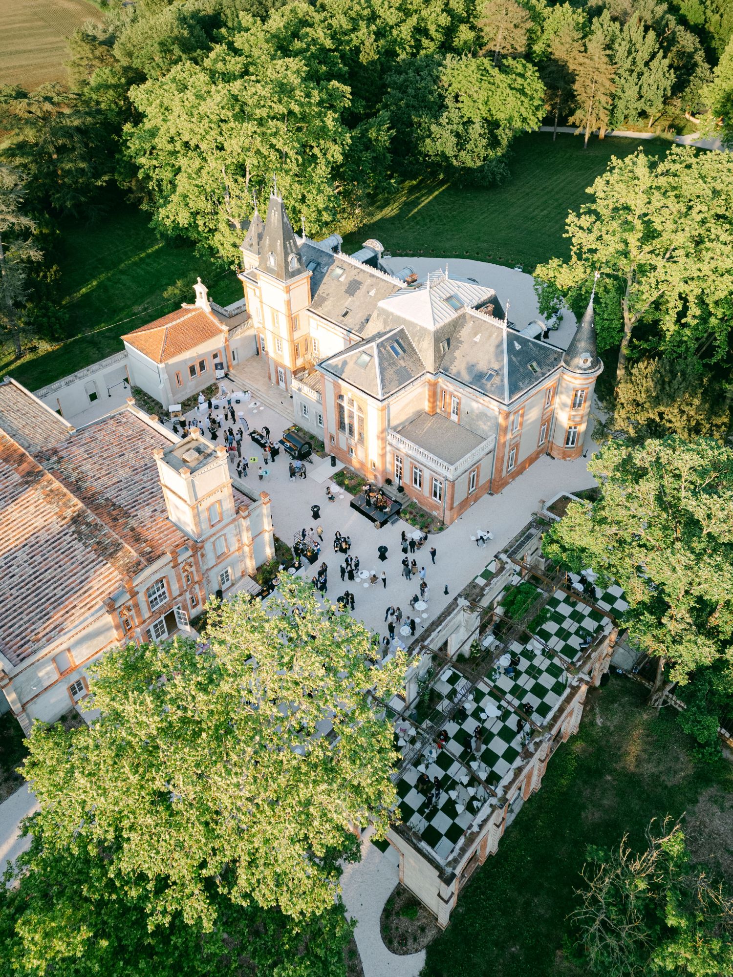 Le château de Laurentie